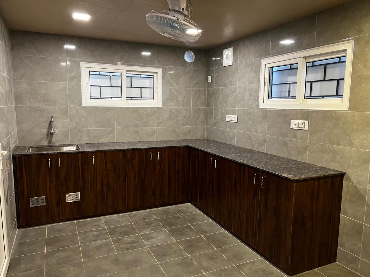 20ft x 8ft kitchen and store premium style fully tile with complete kitchenette with granite top01