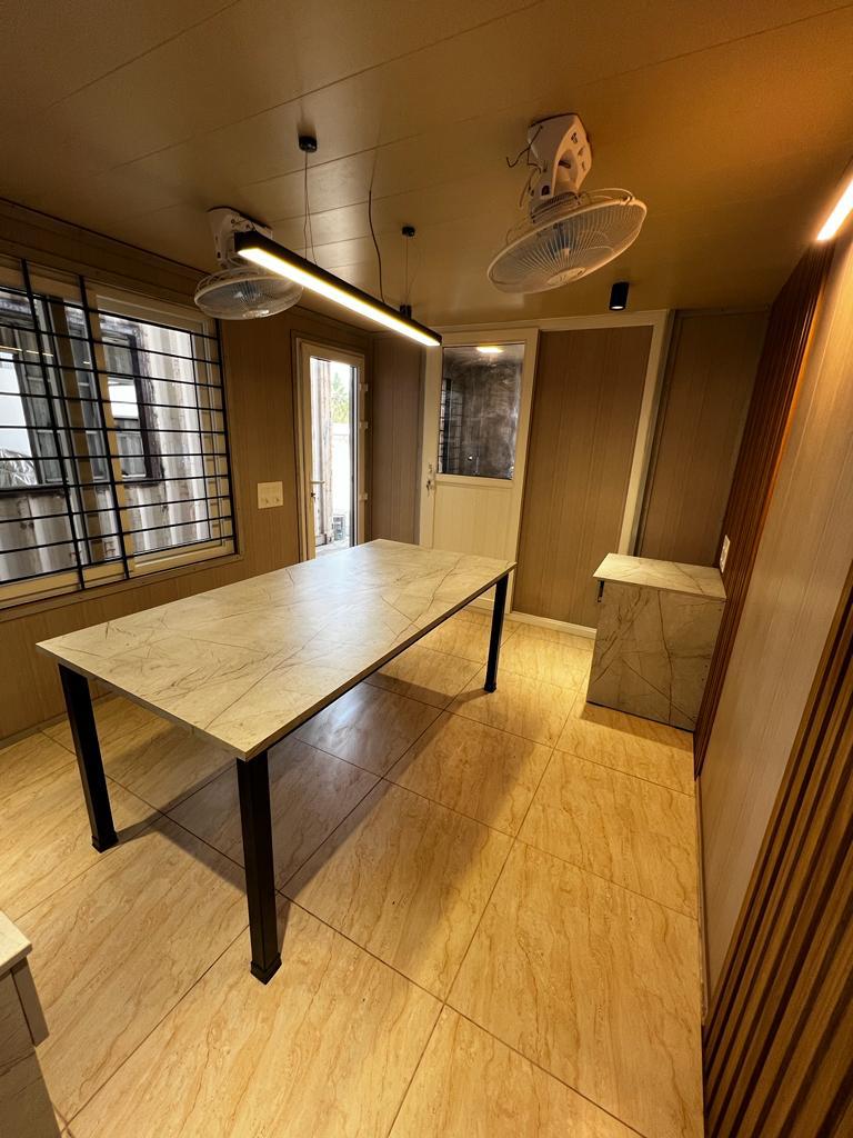 20×10 office space with pantry and restroom designed for an architect’s office-shipping container