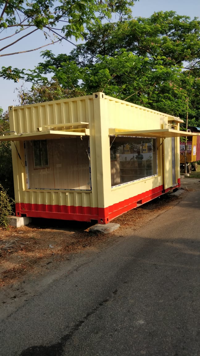 20ft x 8ft shop container- shipping container