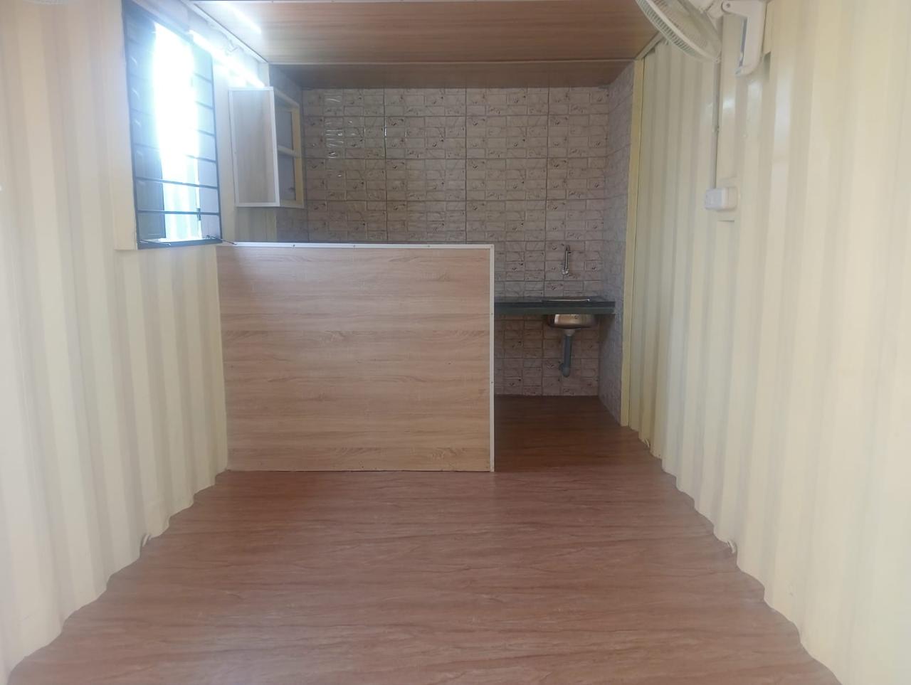 20ft x 8ft labor accommodation with kitchen-shipping container